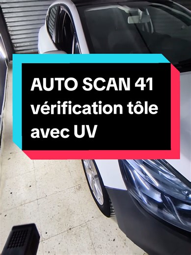 Vérification Tôle avec UV - AUTO SCAN 41