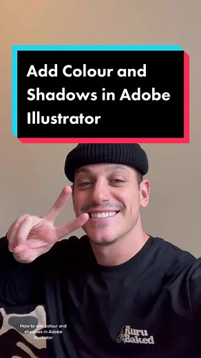 How to Add Colour and Shadows in Adobe Illustrator. #howto #adobeillustrator #adobetutorials #illustrator