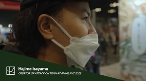 Hajime Isayama Walks Around Anime NYC | Attack on Titan Wiki