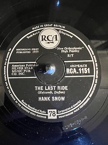 Hank Snow - Old Shep / The Last Ride