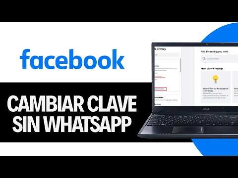 Como cambiar la contraseña de Facebook sin código de WhatsApp (Paso a Paso) SIN ERRORES
