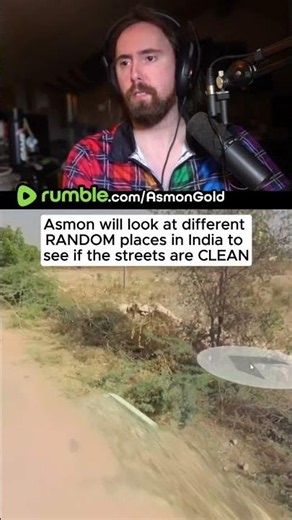 Asmon will look at different RANDOM places in India to see if the streets are CLEAN