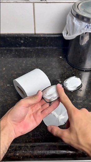 Why put toothpaste onglasses #shorts #tips
