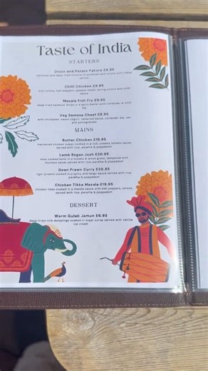 New Menu At Auchterarder Golf cub by Mandeep #like #menu #fyp #food #youtube