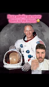 "We didn't go there. and that's the way it happened"-buzz aldrin. NASA lies. #fyp #moon #nasa | Conscious media 369