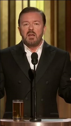 Ricky Gervais DESTROYS Hollywood in His Final Golden Globes Monologue 😳