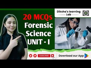 20 MCQs on General Forensic science | unit-I | UGC NET 2020 |