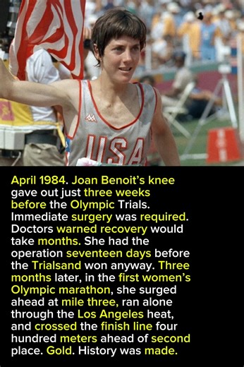 Joan Benoit Overcame Injury To Win First Women’s Olympic Marathon | The Timekeeper