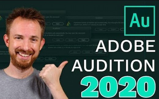 Adobe Audition 2020声音处理软件AU 2020更新细节