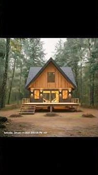 Process Plan's Building a House in the forest #woodworking #woodenhouse #wooddesigner #sortvideo.