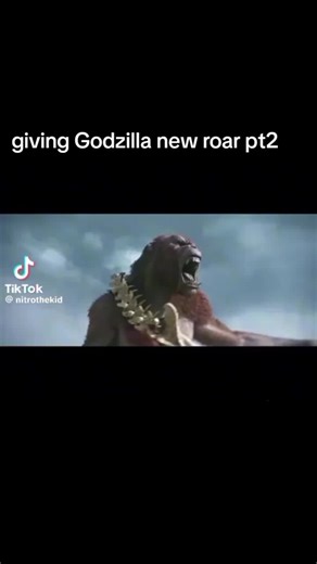 here's part two #godzillaxkongsupernova #gxk #godzillavskongroar #legendarygodzilla