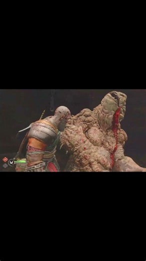 Kratos vs Troll-like Monster | God of War Ragnarök #ps5gameplay #shorts