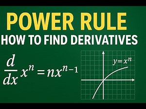 "Learn the Power Rule for Derivatives — Step-by-Step Examples + TI-84 & Online Calculator"