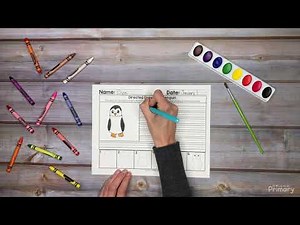 January Directed Drawing Activities for Kids