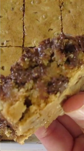 BLONDIE CHOCOLATE CHIP BROWNIES 😋 So YUMMY 😍 #food #fun #baking #recipe #brownies #tutorial
