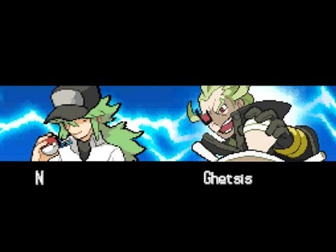 Pokemon Blaze Black 2 Redux - vs Alternate Universe N and Ghetsis (Challenge Mode Postgame)