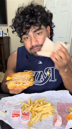 Giant Double Beef Burger 🤤🍔 | Burger King Mukbang #asmr #mukbang #burgerking #beefburger #burger