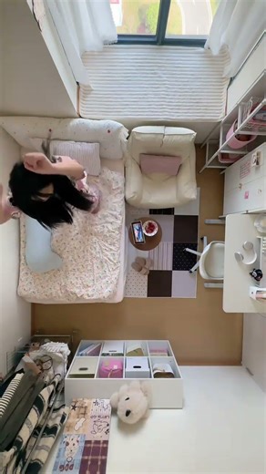 #超可愛房間佈置 #ins風軟裝搭配 #房間臥室佈置ins風學生 #牀邊地毯墊