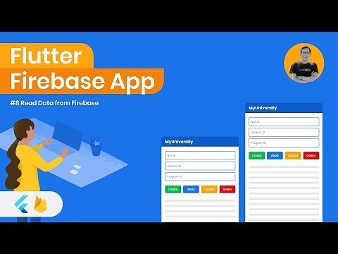 08 Read Data from Firebase - Flutter Firebase Basic CRUD Tutorial