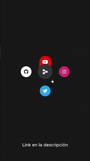 Botón Share Animado con CSS (Menú Radial) 🚀