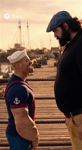 Popeye is not having it. Stay tuned and subscribe for a pier 6 brawl… | Kenny Casanova