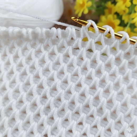 uy Hermosa 💯👌I Made a Very Beauty Tunisian Crochet Baby blanket Beginners *online Tutorial* #crochet #knitting -kerime | My Hobby