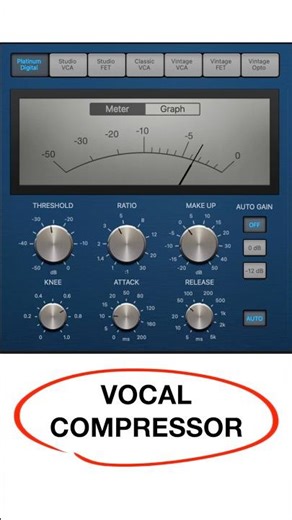 PERFECT Vocal Compressor Settings!