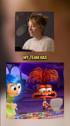 This Is How Every New Inside Out 2 Character Was Voiced! ‼️😱 #shorts