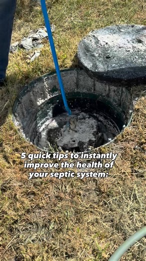 Your septic system is one of the most important (and expensive) parts of your property. The good news? A few simple swaps can help extend its lifespan and prevent costly repairs. Here are five things you can start doing right away: 1️⃣ Only flush toilet paper. “Flushable” wipes don’t break down in septic tanks and can clog pumps, filters, and lines. 2️⃣ Stop using septic additives. Enzymes and chemicals do more harm than good by upsetting the tank’s natural bacterial balance. 3️⃣ Redirect roof a