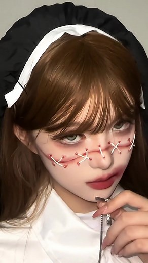 Fake Blood Makeup Tutorial | Halloween Makeup Transformation