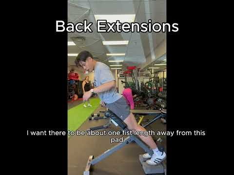 Back Extensions Tutorial