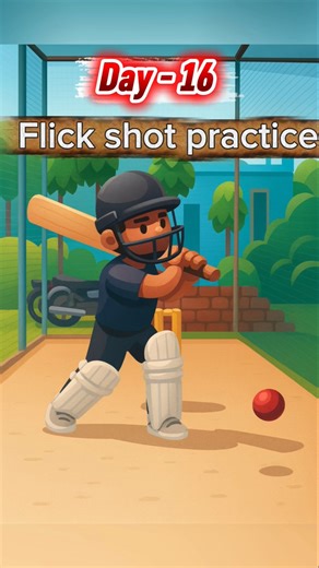 Day -16 📌// 30 days batting series 🙅// watch and learn ✅#cricket #tips #viral