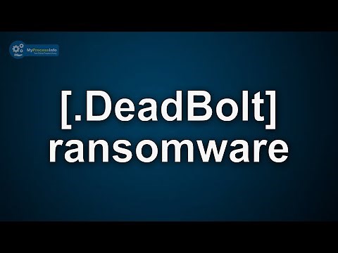 QNAP DeadBolt ransomware (.deadbolt) virus. [Is ransomware decryption possible?]