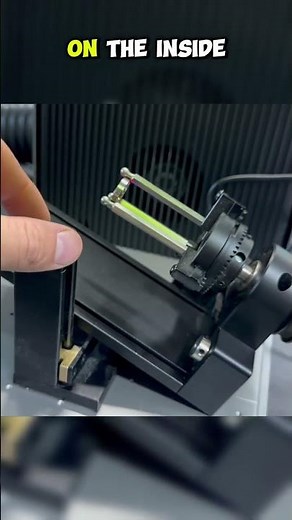 How They Laser The Insides of Rings?