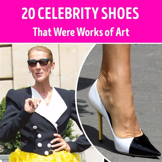 20 Celebrity Shoes That Were Works of Art | CelebRatings