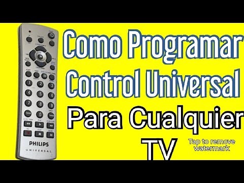 How to Program a Universal Remote Control // Universal TV Remote Control