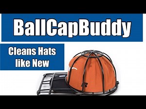 BallCapBuddy Cap Washer Hat Washer Review and Demo
