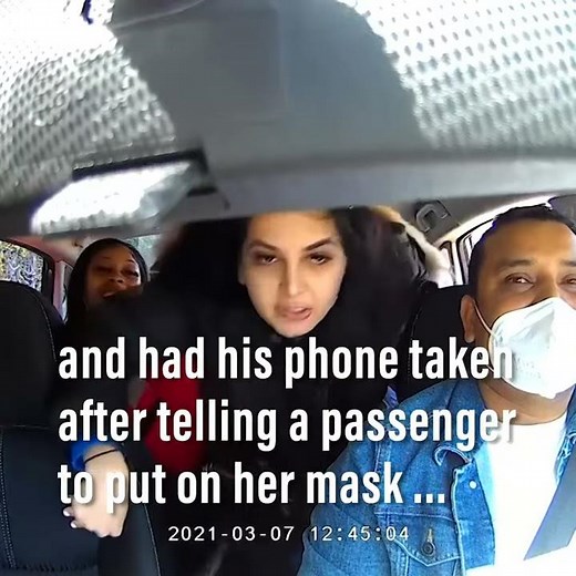 Uber driver assaulted after telling passenger to wear mask