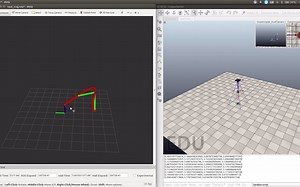 Suspended payload trajectory tracking for mav simulation