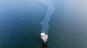 Oil sheen seen for miles off Galveston coast, spill coming from ‘inactive’ offshore drilling platform