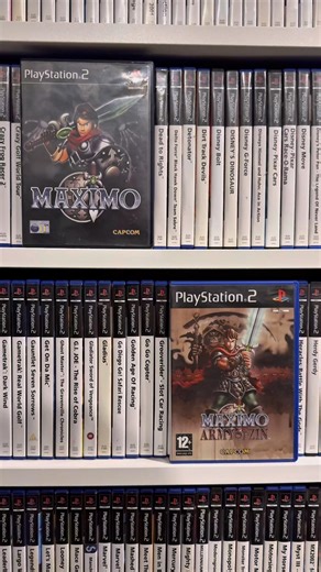 All Maximo games on PlayStation 2 #maximo #capcom #ps2 #playstation #shorts