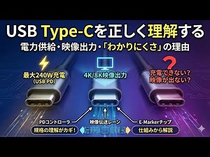 Understanding USB Type-C: Power Supply, Video Output, and Why It's Confusing