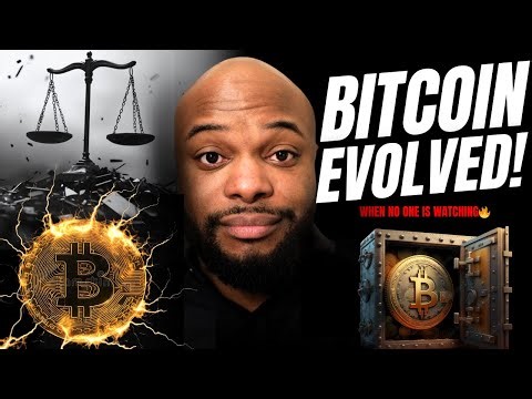 BITCOIN IS QUIETLY ENTERING A NEW PHASE