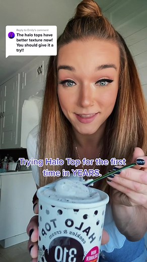 Trying Halo Top for the first time in YEARS