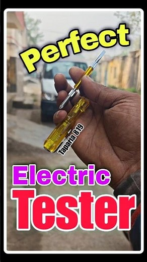Perfect Electric Tester For Every Electrician 😎 | Taparia 819 Electric Tester Review & Test ⚡