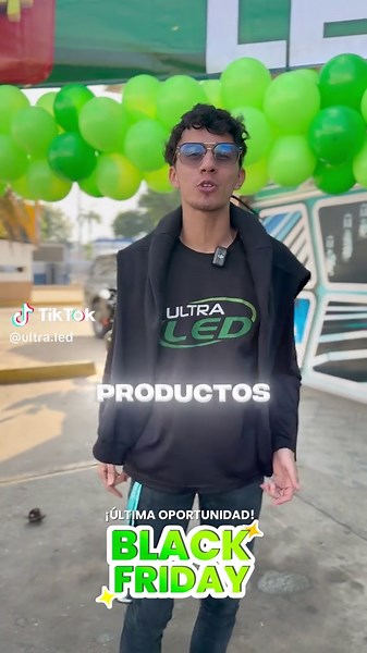 💡 ¡Te estamos esperando en UltraLed! 💡 Celebramos el Black Friday con un increíble 30% de DESCUENTO en TODOS nuestros productos. Es la oportunidad de renovar tu iluminación con la mejor calidad. 💚💡 🗓️ Válido solo el 28, 29 y 30 de noviembre. #iluminacion #LED #iluminacionled #promocion #blackfriday