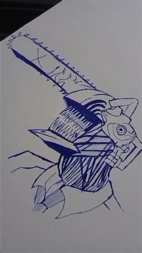 drawing denji xpower 🔥#chainsawman #power #denji #art #animedr awing #reels #markers