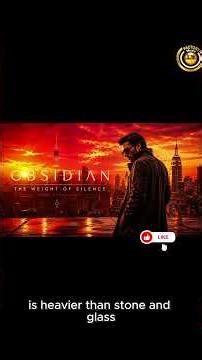 Obsidian — THE WEIGHT OF SILENCE | Dark Synthwave / Atmospheric Post-Punk (Official Audio)