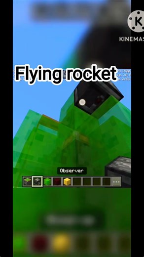 flying machine in Minecraft#Minecraft