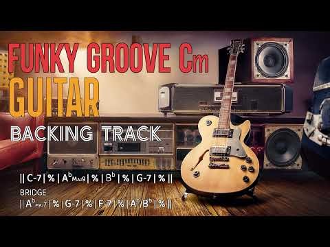 Funky Groove Guitar Backing Track in Cm BPM 88/ Daft Punk Style